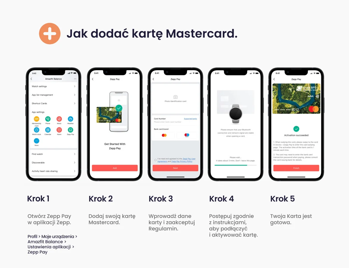 jak dodać kartę mastercard